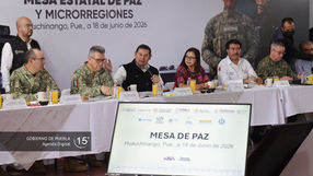Gobiernos Federal, Estatal y Fuerzas Armadas refuerzan estrategia de seguridad en la Sierra Norte
