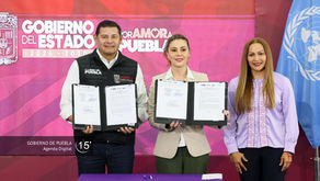 Gobierno del Estado de Puebla lidera protección de género con ONU Mujeres