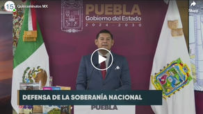 Armenta llama a cerrar filas con México y defender la soberanía nacional