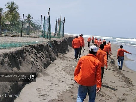Activan alerta de tsunami para costas de Chiapas y Oaxaca tras sismo de magnitud 7.4