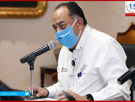 Tiene Puebla 52 reos contagiados de Covid-19: Segob