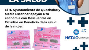 Acerca gobierno de Quecholac estudios médicos para la salud de las mujeres