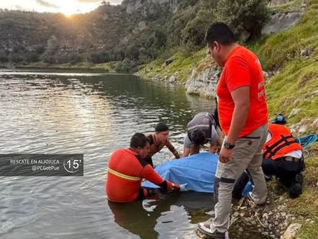 Tragedia en Aljojuca: Muere un menor de 14 años al caer a la laguna