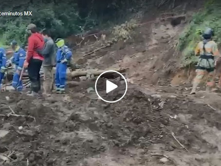 Fuerzas Armadas y Gobierno de Puebla reconstruyen en la Sierra Norte