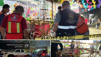 Explosión de pirotecnia deja 22 lesionados en Cuetzalan; una menor permanece en observación