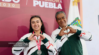 Talento poblano trasciende fronteras con medalla internacional en Londres