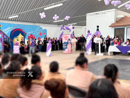 Centro penitenciario de Ciudad Serdán conmemora “Día Internacional de la Mujer”