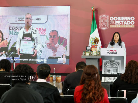 Gobierno estatal reconoce la excelencia del mezcal poblano con “Premio al Origen 2026”
