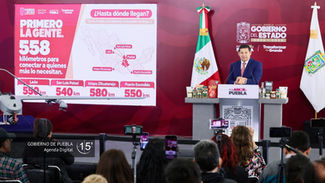 Con pavimentación y recuperación histórica de hidrocarburos, gobierno estatal transforma a Puebla