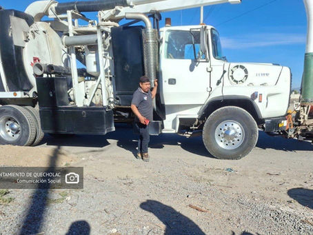 Quecholac realiza jornadas de desazolve en juntas auxiliares