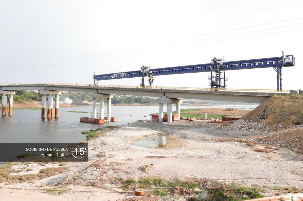 Avance del 98% del Puente de la Transformación