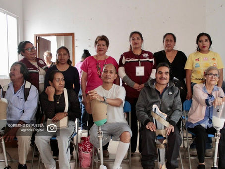 Con prótesis, SEDIF brinda movilidad y autonomía a personas con discapacidad