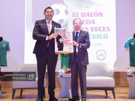 Gobierno Estatal y José Ramón Fernández proyectan legado mundialista de México