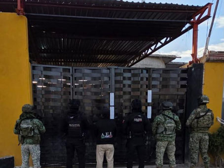 Golpe al robo de gas LP en Tepeaca: aseguran 2 bodegas, 5 pipas y 3 camiones