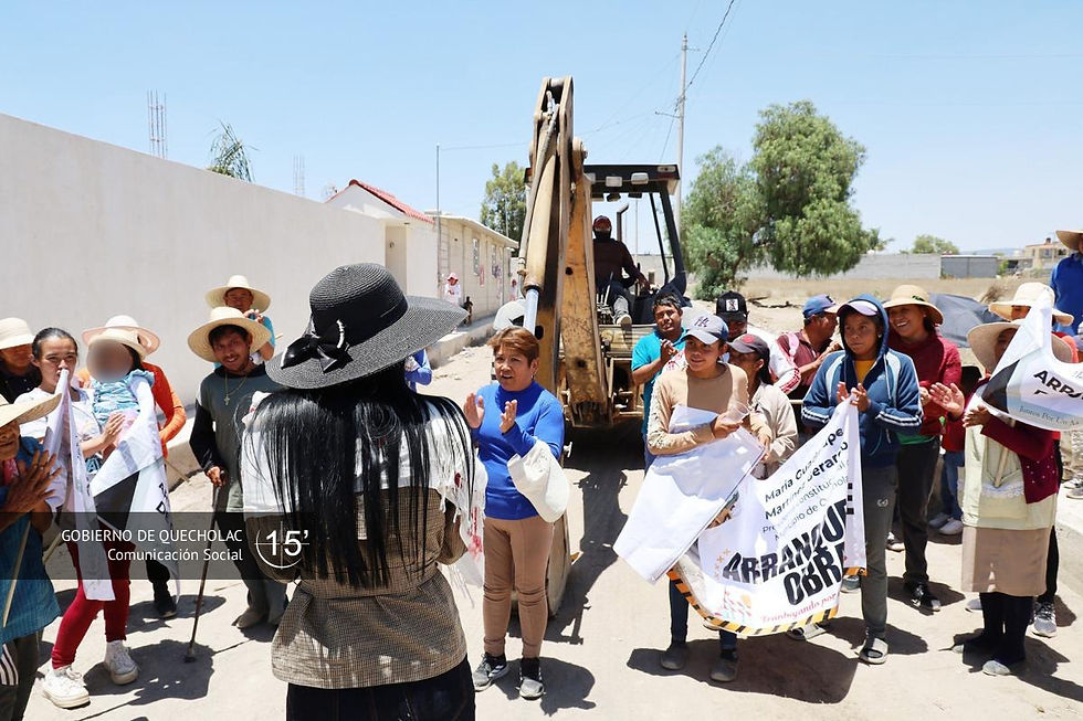 Inicio de obra de adoquinamiento en la calle 12 de Diciembre en la comunida de La Compañía de Jésus