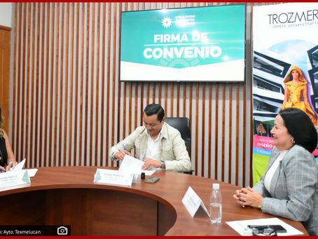 Texmelucan impulsa la industria textil mediante convenio con TROZMER Centro Universitario
