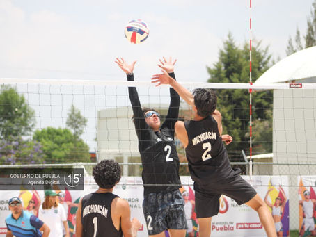 Puebla vibra con el voleibol de playa en la Olimpiada Nacional CONADE 2026