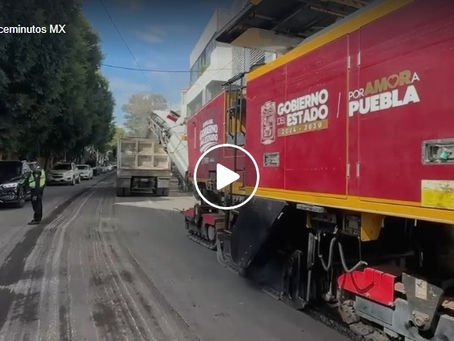Arranca Gobierno del Estado pavimentación de 3.1 kilómetros de vialidades en la capital poblana
