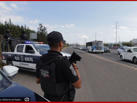 Coordinación entre gobierno estatal y municipios garantiza seguridad en Puebla