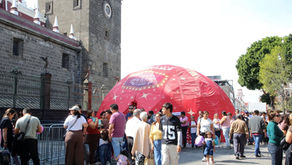 Así es “Sintamos la Navidad”, el domo sensorial que puedes vivir en Puebla