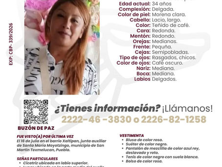 Intensifican búsqueda de Marisela Ruiz García en Moyotzingo; mantienen diálogo con manifestantes en la México-Puebla