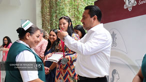 Alejandro Barroso reconoce entrega y vocación de enfermeras y enfermeros de Tehuacán