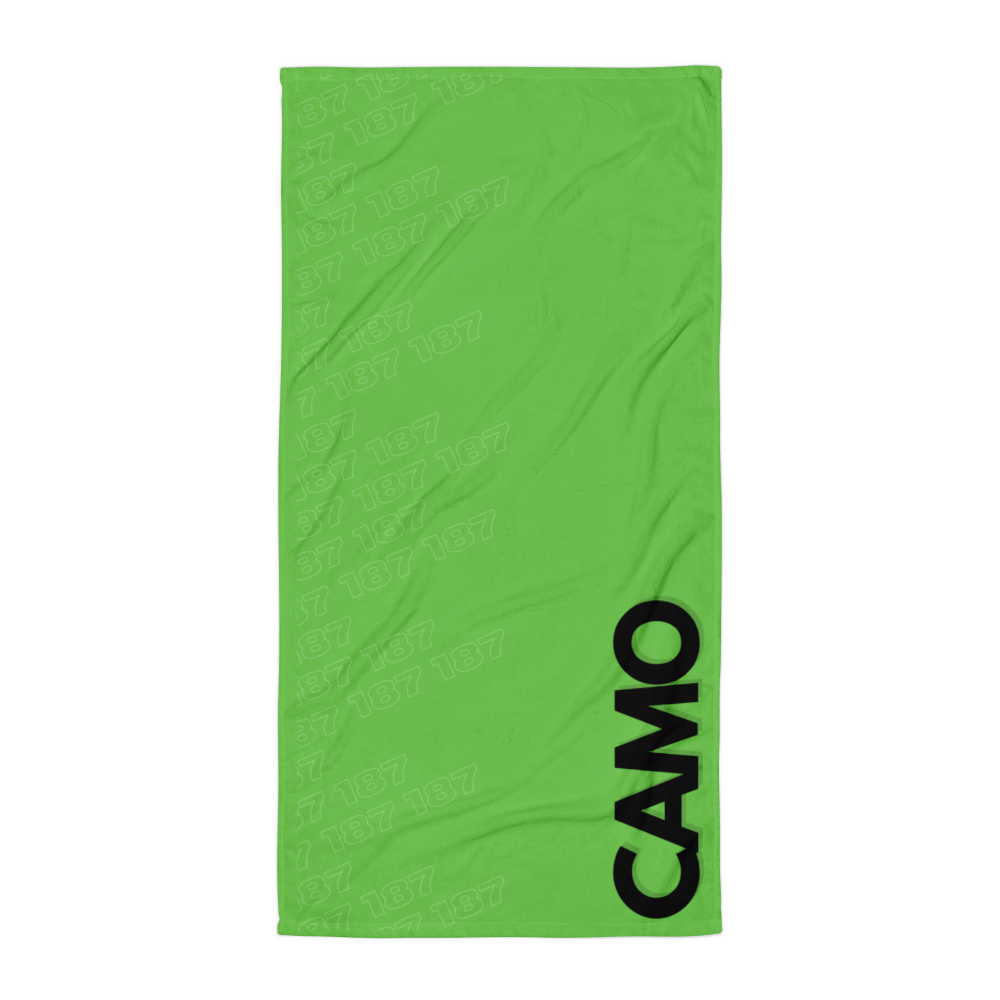 "187" Towel (Green)