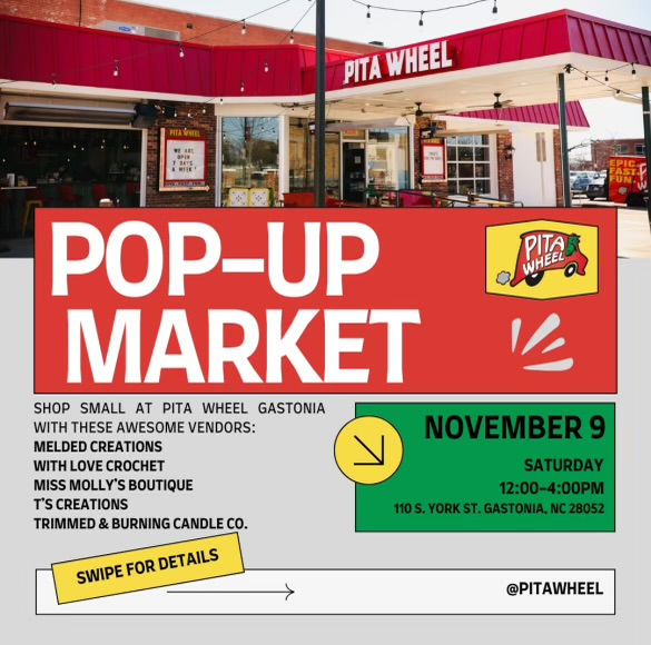 Pita Wheel Pop Up Market