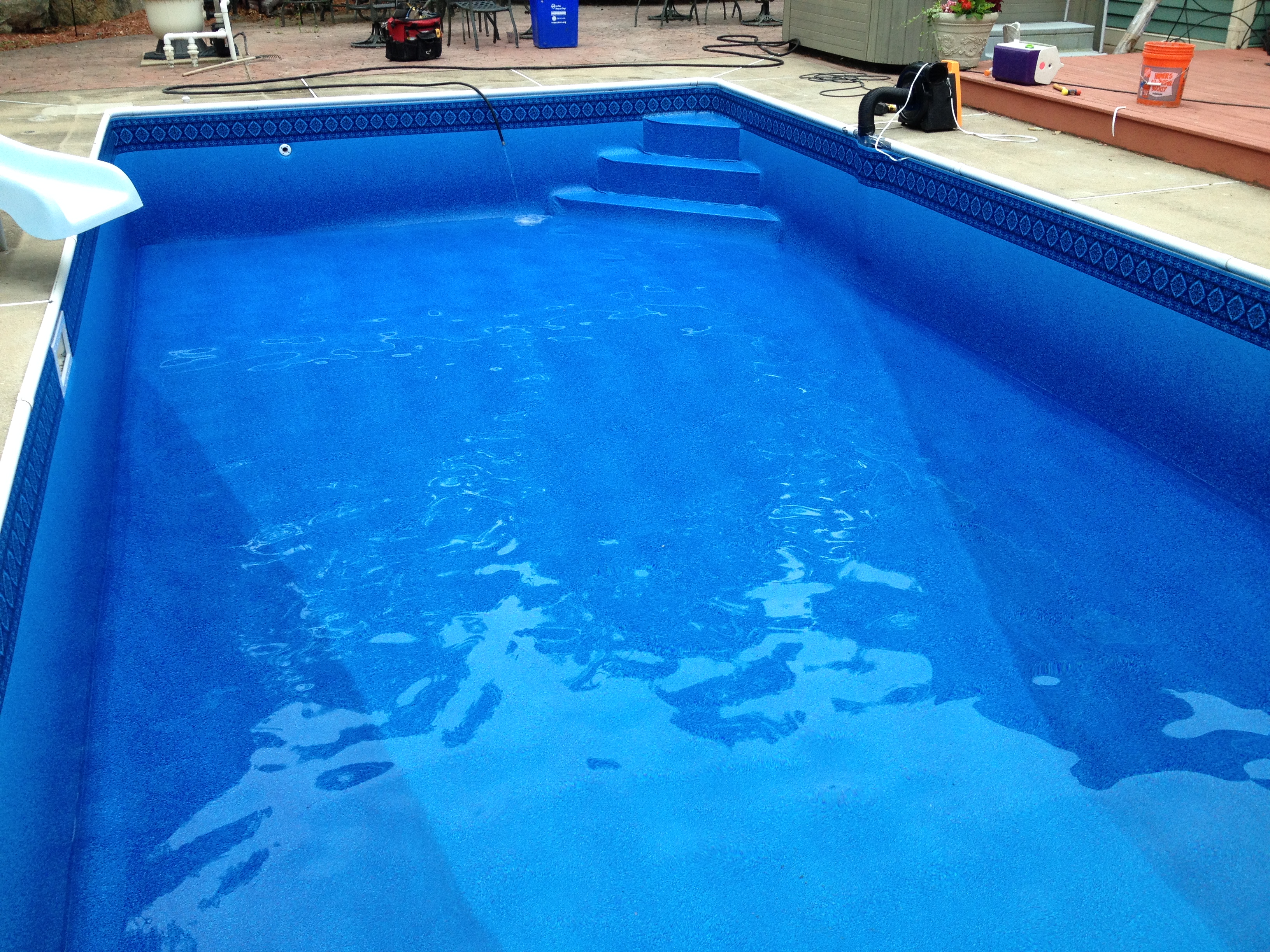inground pool without liner