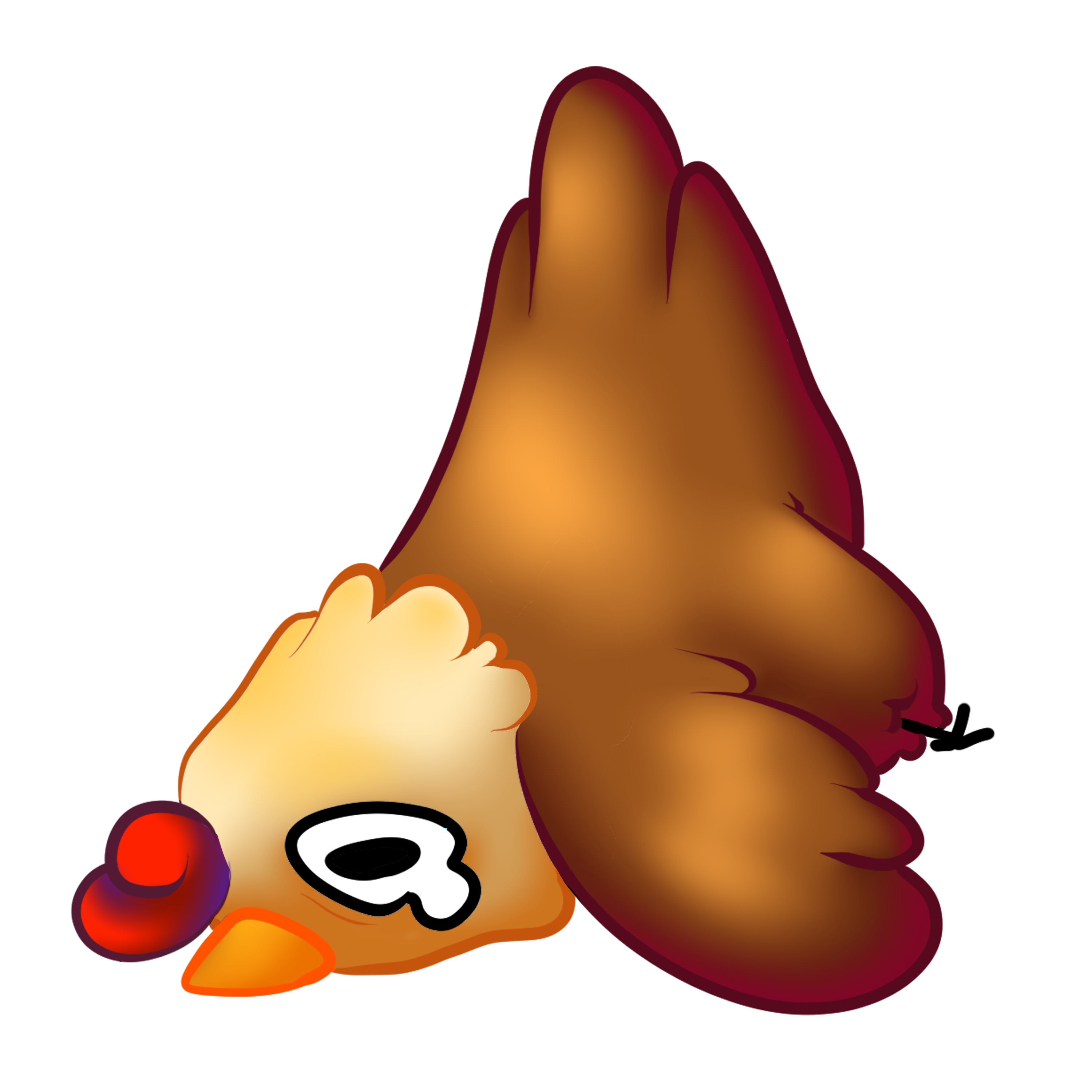 Sad Chimkin Boi Sticker