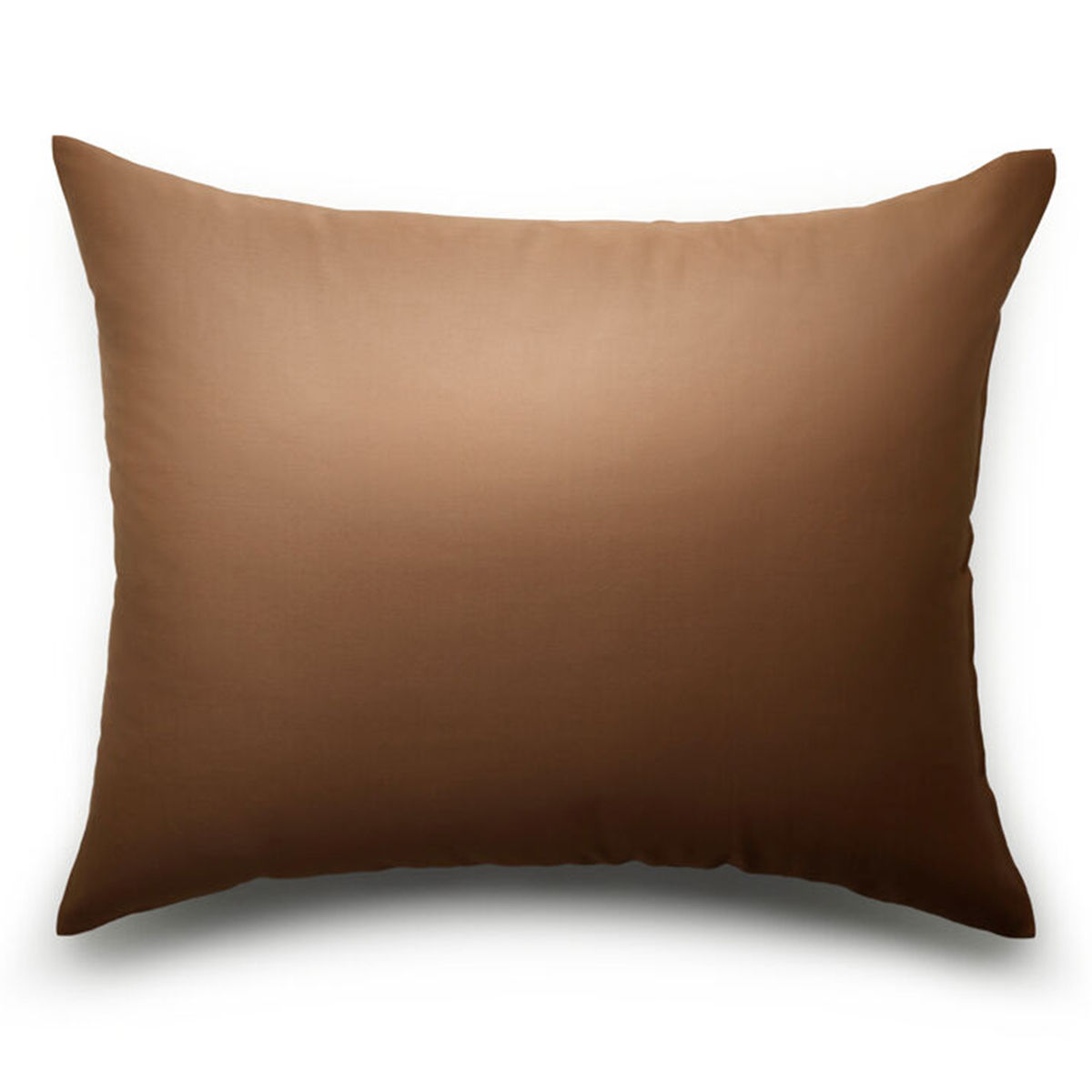 Kopfkissenbezug Satin Pure Creamy Brown