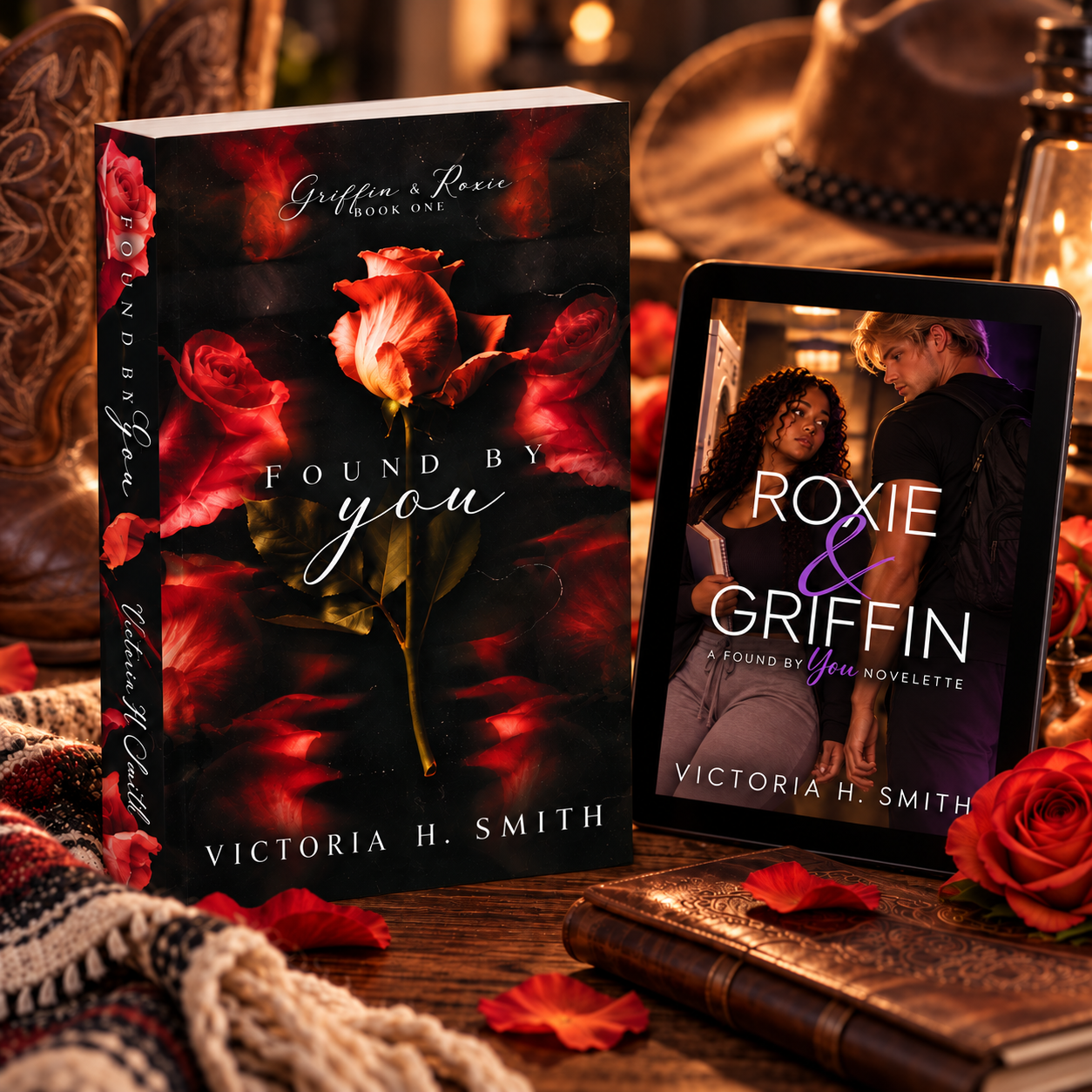Preorder Found by You Paperback - Signed + ebook of Roxie & Griffin Novelette