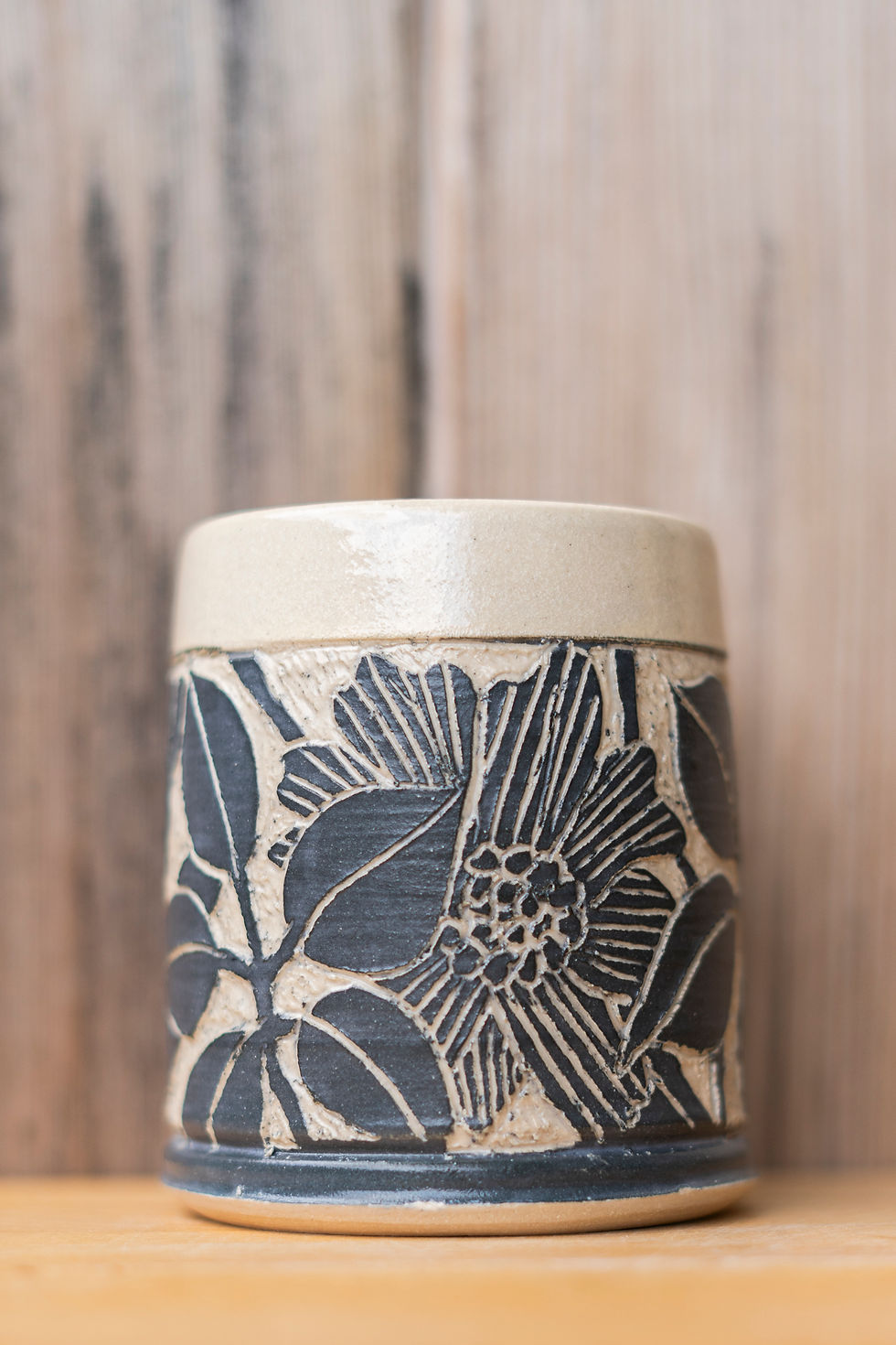 Sgraffito vase