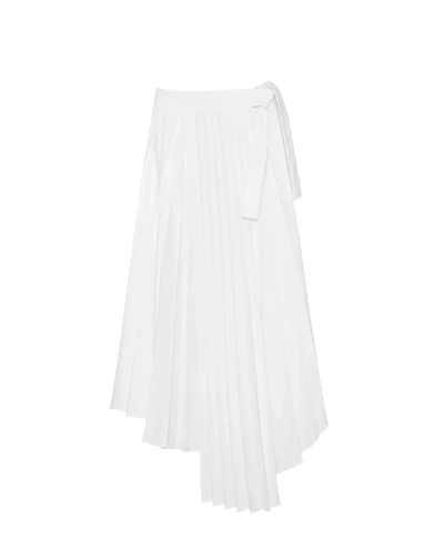 ASYMMETRIC PLEATED SKIRT | Daniel Thiel Webshop