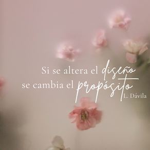 Si se altera el diseño, se cambia el propósito