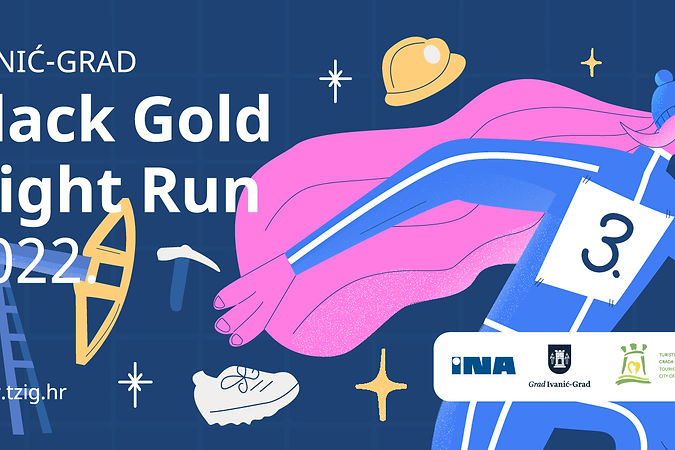 Otvorene prijave za noćnu trkačku utrku: Black Gold Night Run