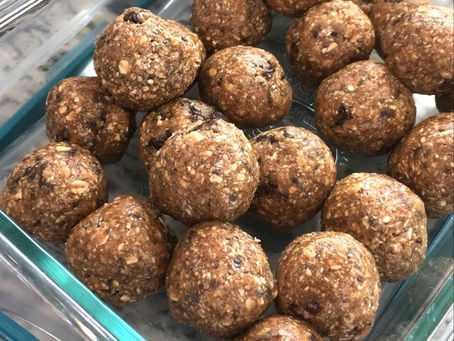 Oatmeal Raisin Protein Bites