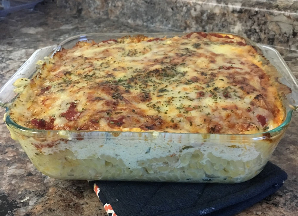 Ricotta Cheese Pasta Casserole (Homemade)