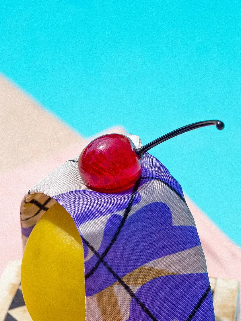 Miniatura: Anna Schwitzer – malý šátek Résolution twilly