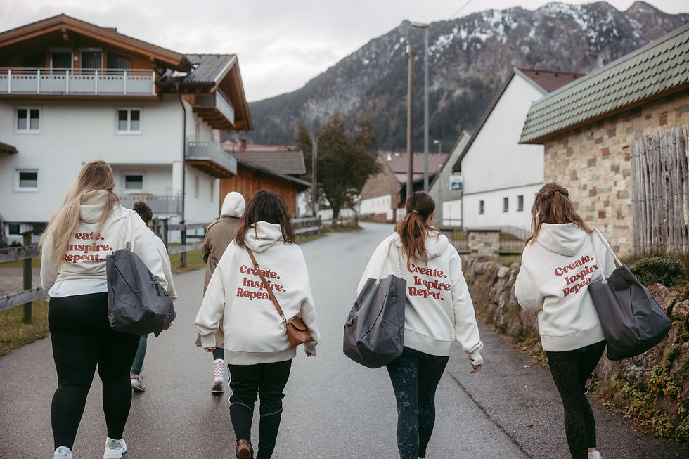 Miniaturbild: ROCKS HOUSE Unisex Hoodie "Create. Inspire. Repeat."