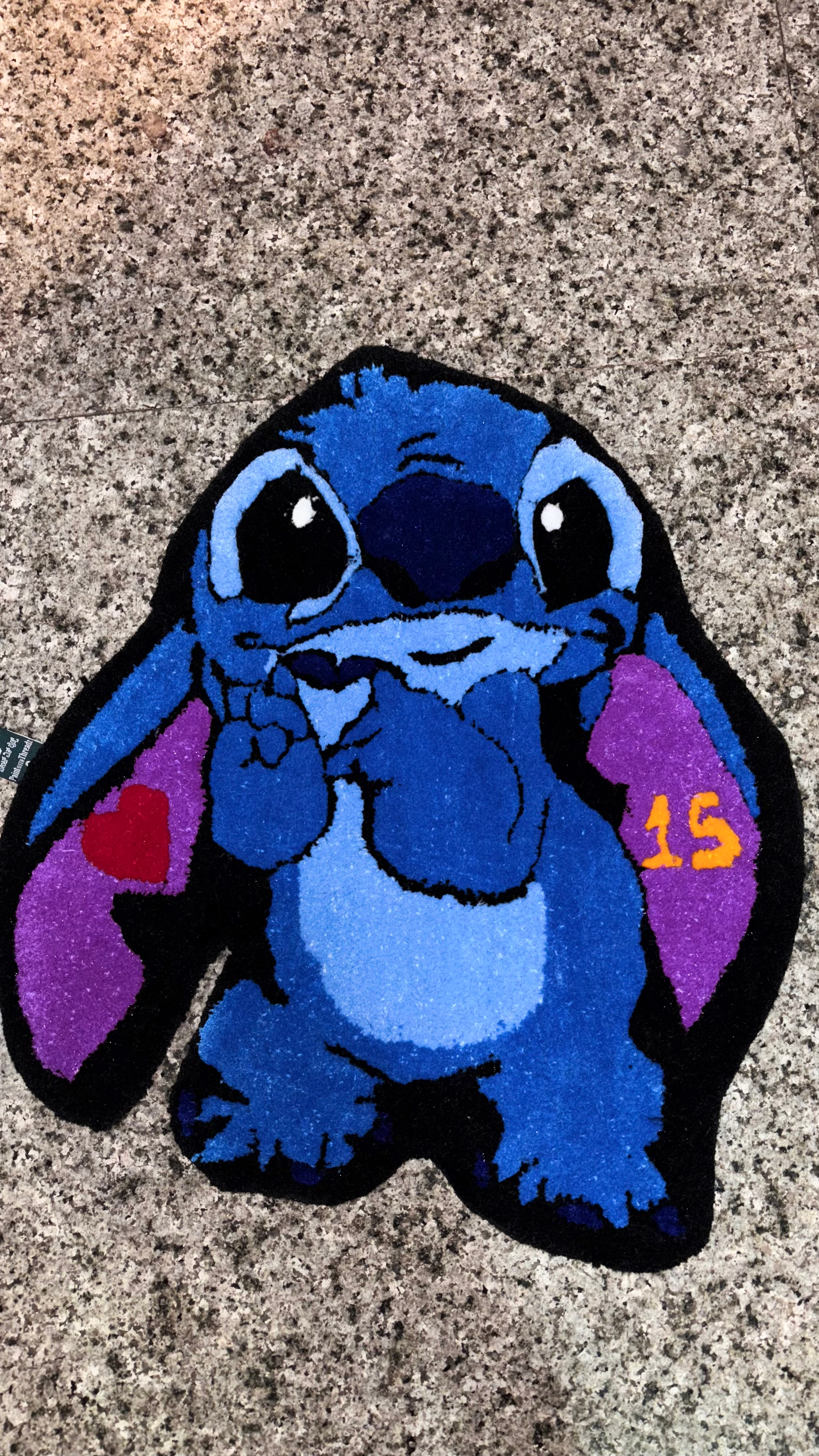 Stitch Rug| Customised tufted carpet