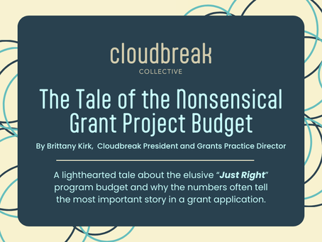 The Tale of the Nonsensical Grant Project Budget