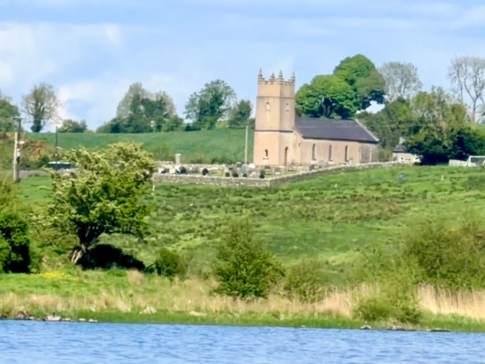 castle on the shores in Ireland