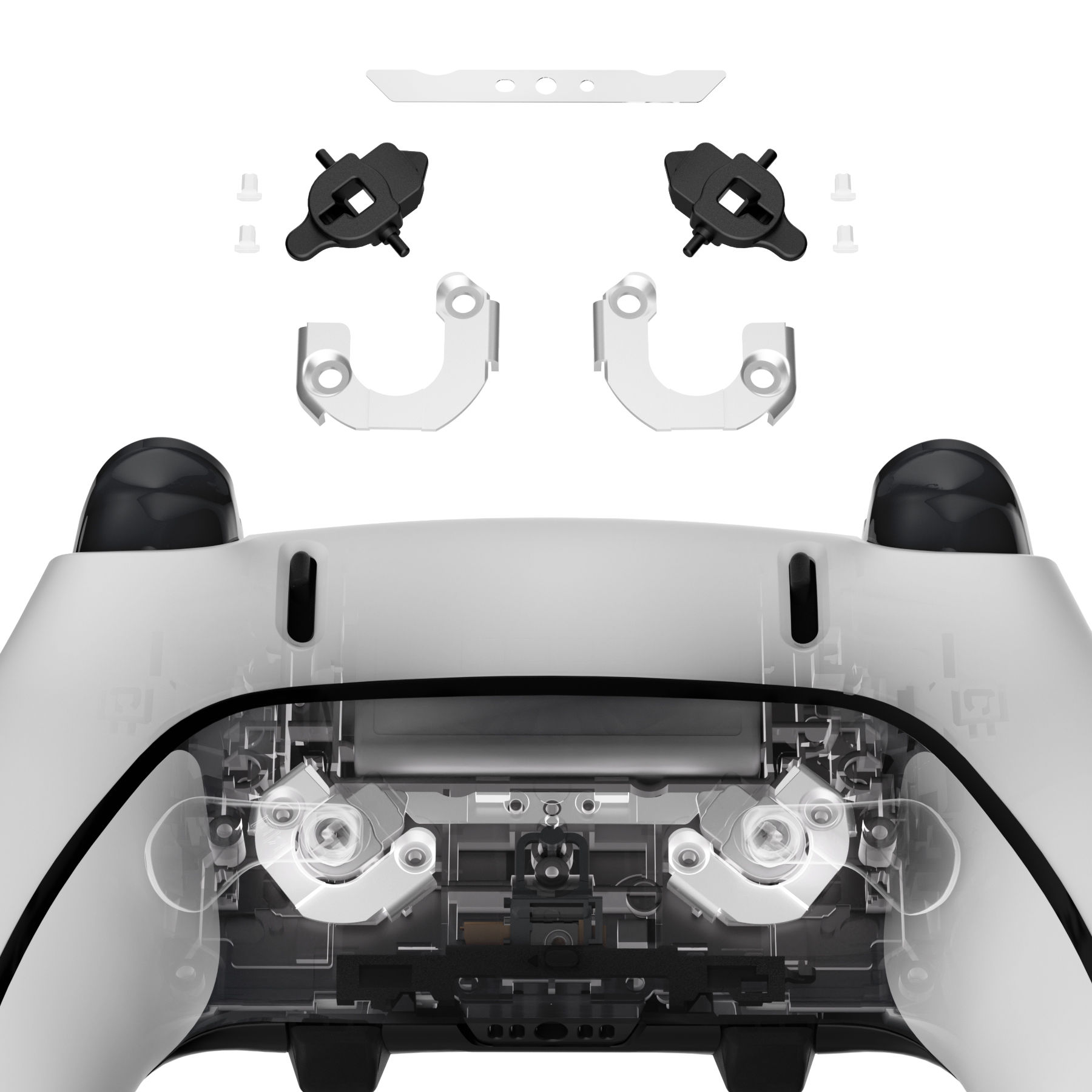 eXtremeRate Back Paddle Replacement Magnetic Module Kit for ps5 Edge Controller,