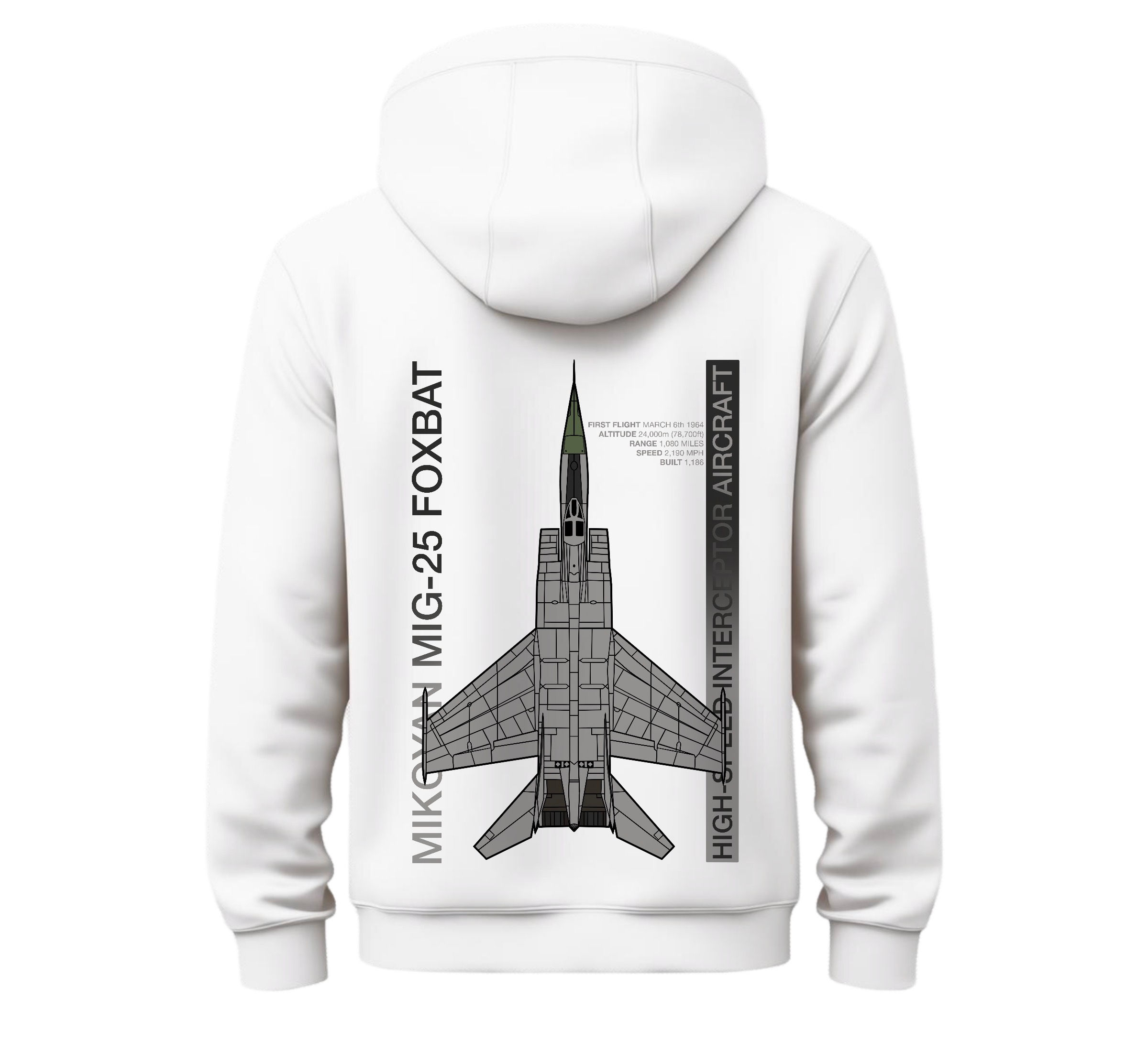 MIG-25 Foxbat Hoodie