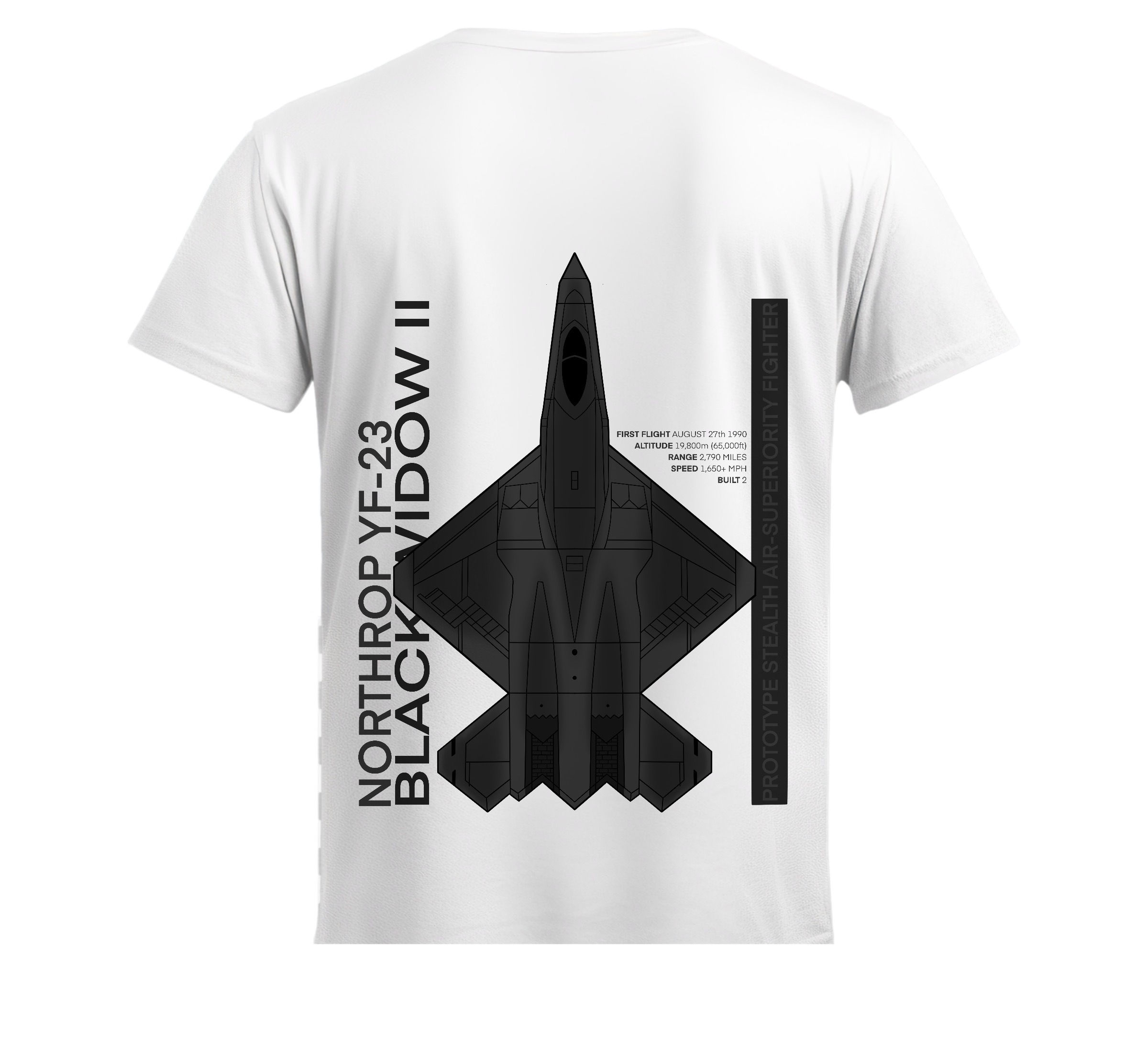 YF-23 Black Widow II T-Shirt