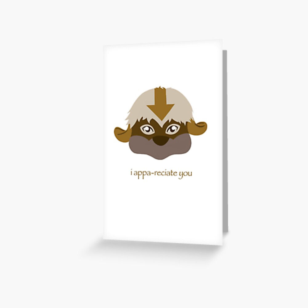 Appa-reciate Greeting Card