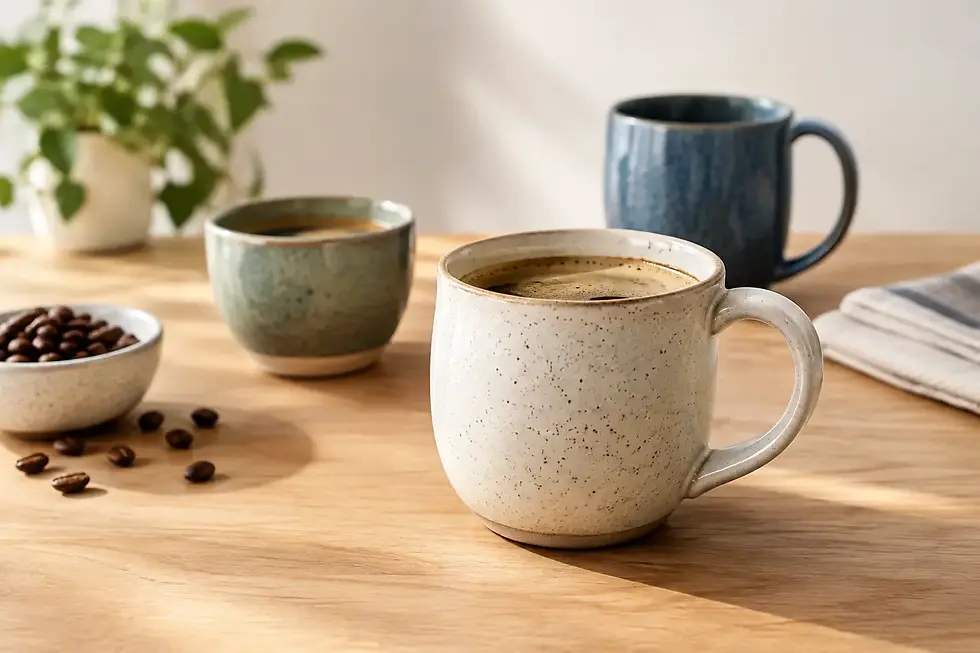 Keramik für Kaffeeliebhaber, die täglich zählt