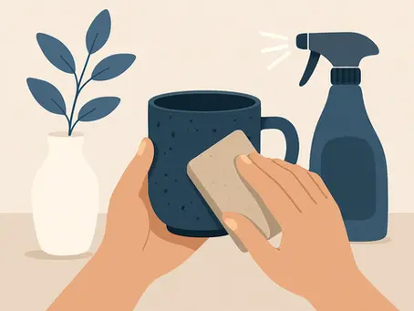 Pflege für handgemachte Keramik, die hält