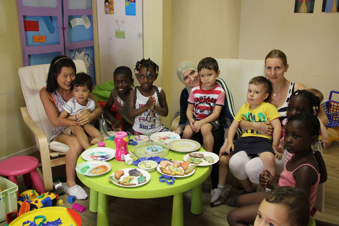 Atelier petits sablés sucrés (photos)